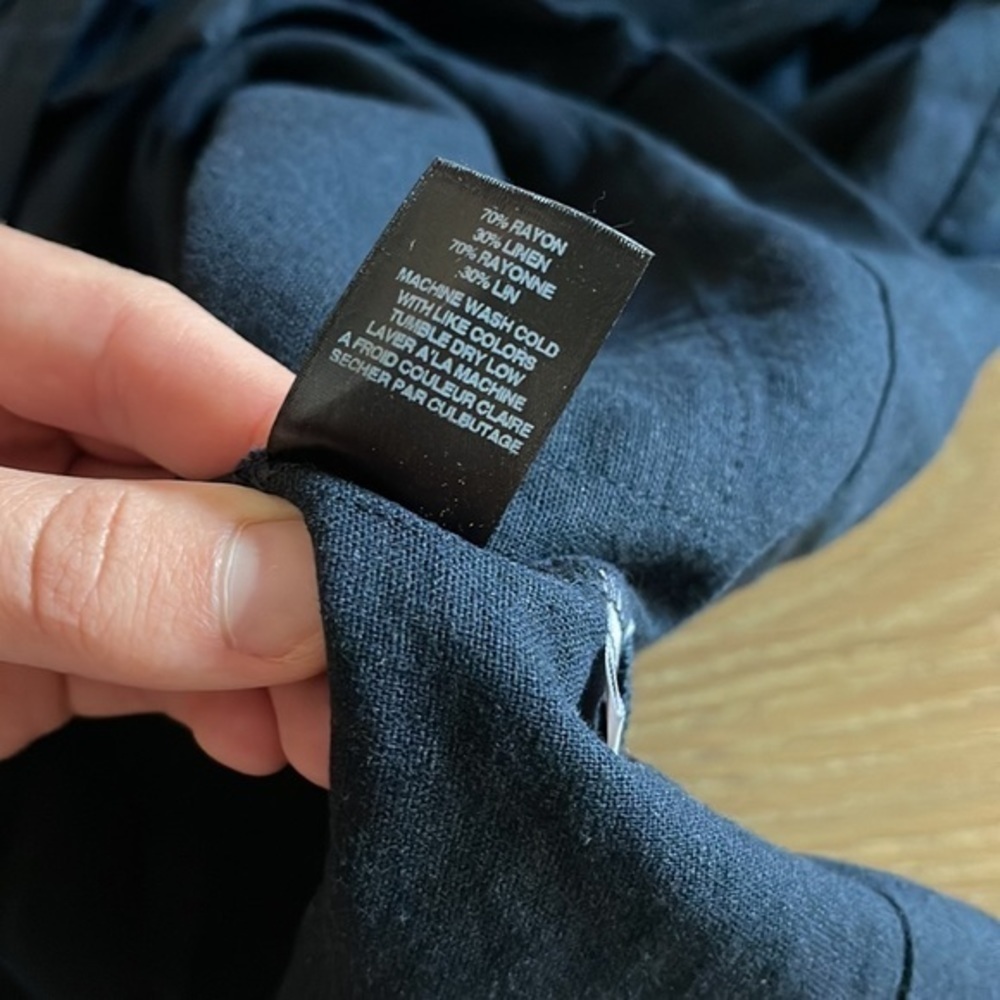AMADI Linen/Rayon Blazer - Picture 7 of 11